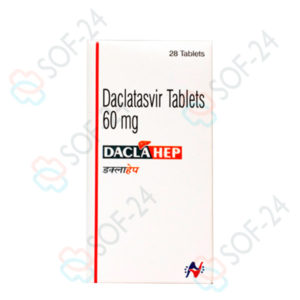 Даклатасвир DaclaHep Hetero 28 таблеток