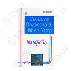 Даклатасвир Natdac (Natco) 28 таблеток