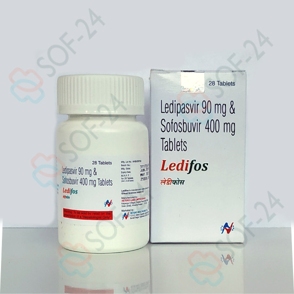 Ledifos завод Hetero Ледипасвир + Софосбувир